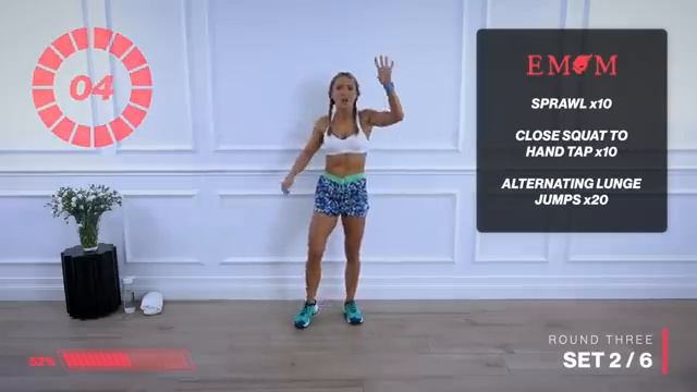 EUPHORIC EMOM HIIT Workout - Advanced _ EPIC Endgame Day 45