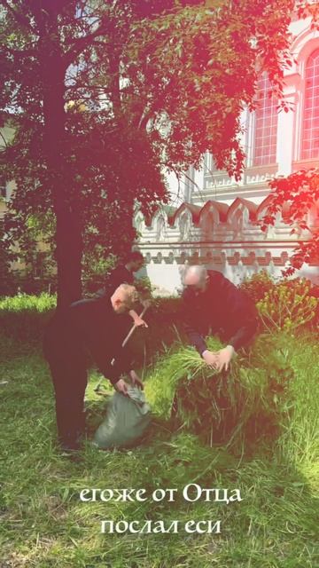 «Дорогие братья и сёстры во Христе! Поздравляю вас с праздником Святой Троицы! В этот светлый день,