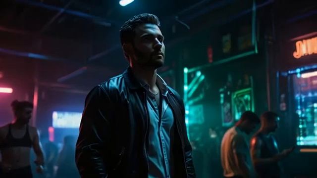 Echoes in the Dark - Ai Clip About Night Club