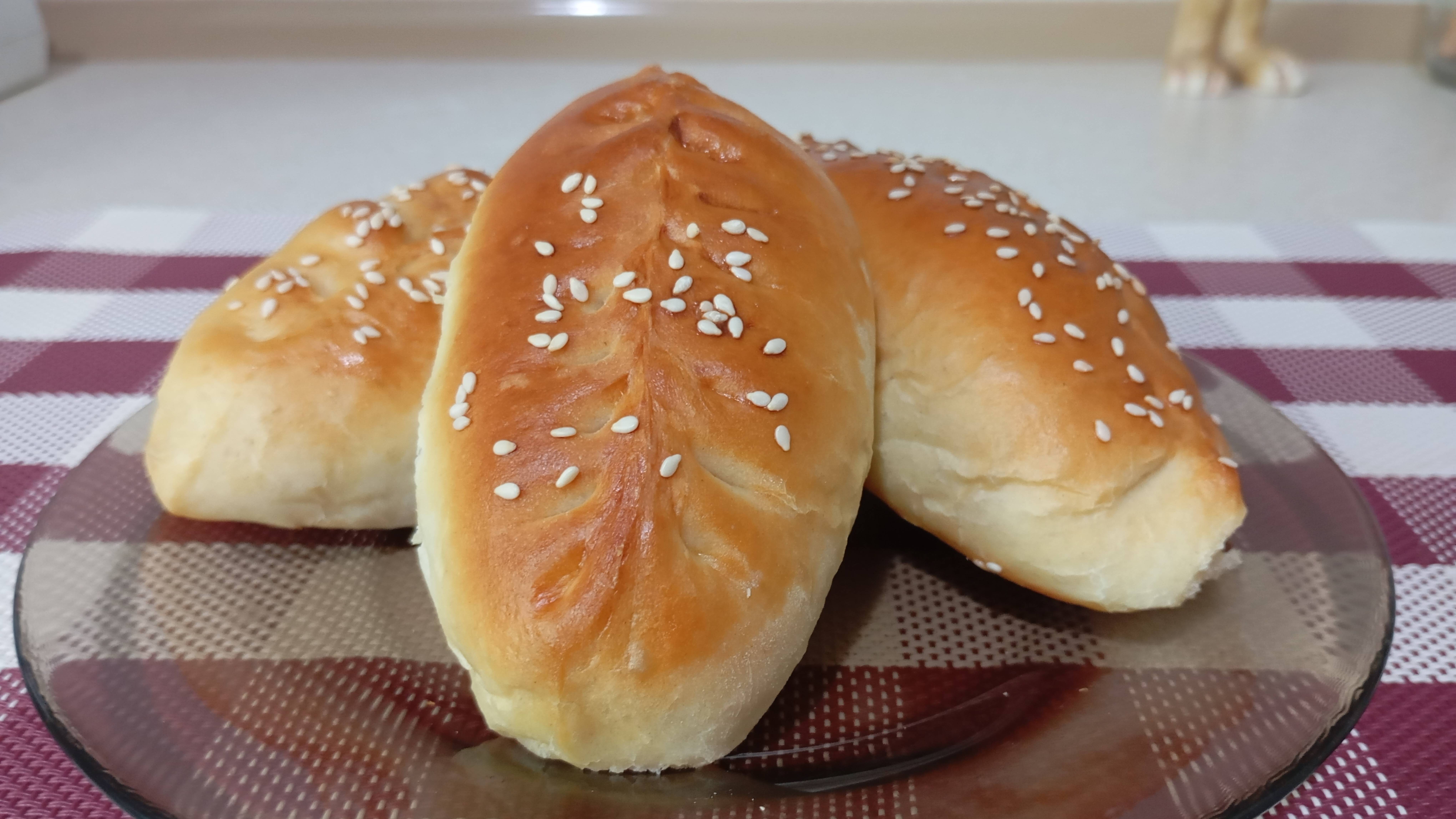 Пирожки с Яйцом и ЗЕЛЁНЫМ луком.
