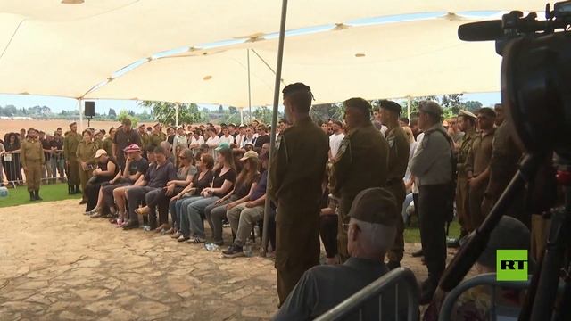 تشييع جندي إسرائيلي قتل في انفجار أثناء تفتيش القوات لمجمع في قطاع غزة