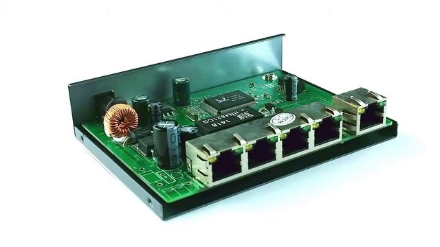 Inside POE Switch 4ch - Power Over Ethernet to IP CCTV Cameras