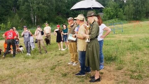 131 Московская Областная Выставка Охотничьих собак. Награждения старших групп сук и кобелей РОС