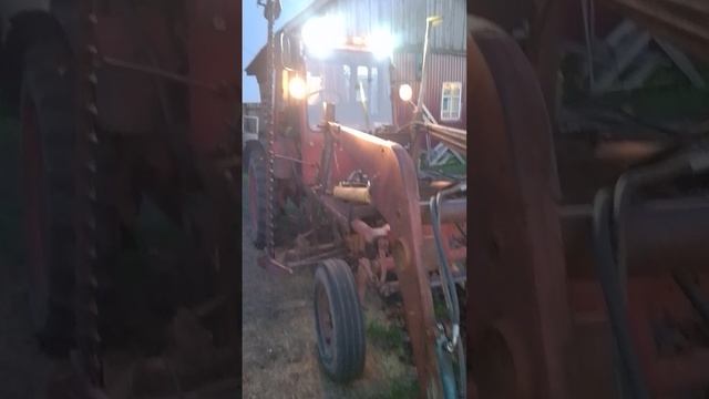 Подключил фары Трактор🚜 Т-16