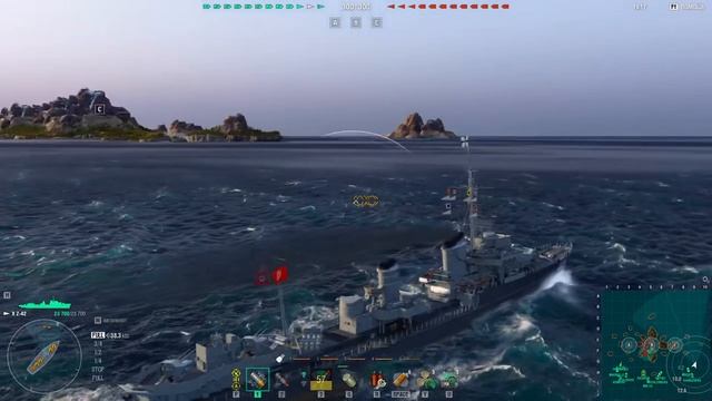 Z42 178к - Мир Кораблей World of Warships (Часть 1)