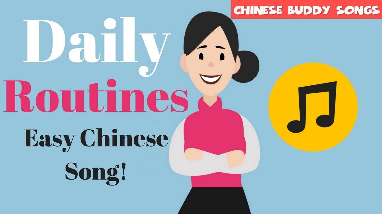 Learn Mandarin   Daily Routines in Chinese - Easy Song