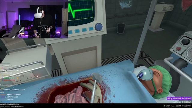 Мазеллов Играет В Surgeon Simulator VR // yoepid