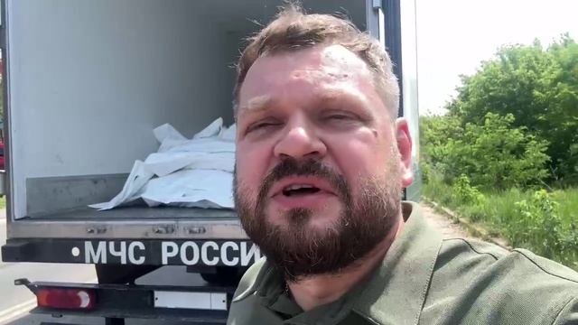 Репортаж военкора Дмитрия Кулько Второй день ждём возле границы, когда Украина заберет своих мё...