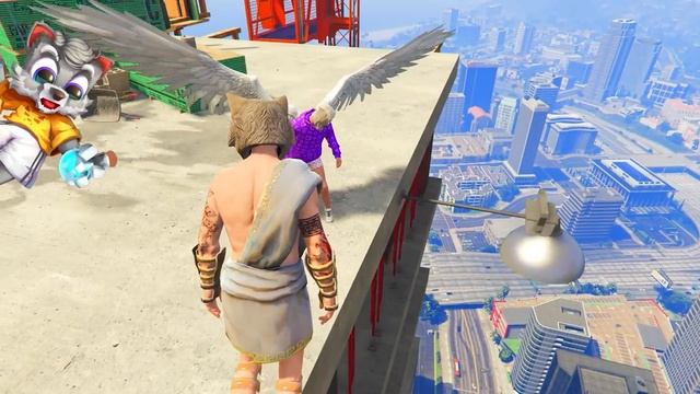 FlazinЯ СТАЛ АНГЕЛОМ НА 24 ЧАСА В ГТА 5 ! - ФЛЕЙЗИН СТАЛ БОГОМ В GTA 5
