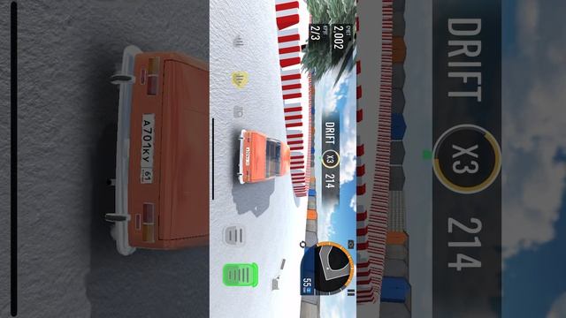 дрифт на оранжевой жигули