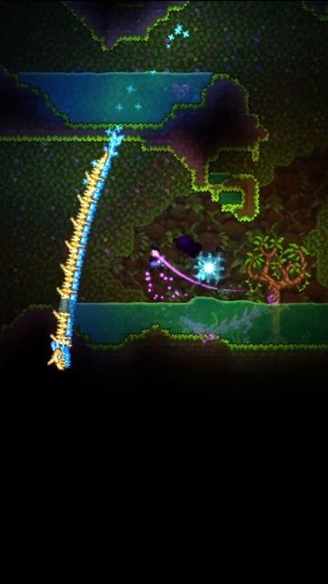 Продвигаемся по джунглям часть 1 в террарии TerraCraft43