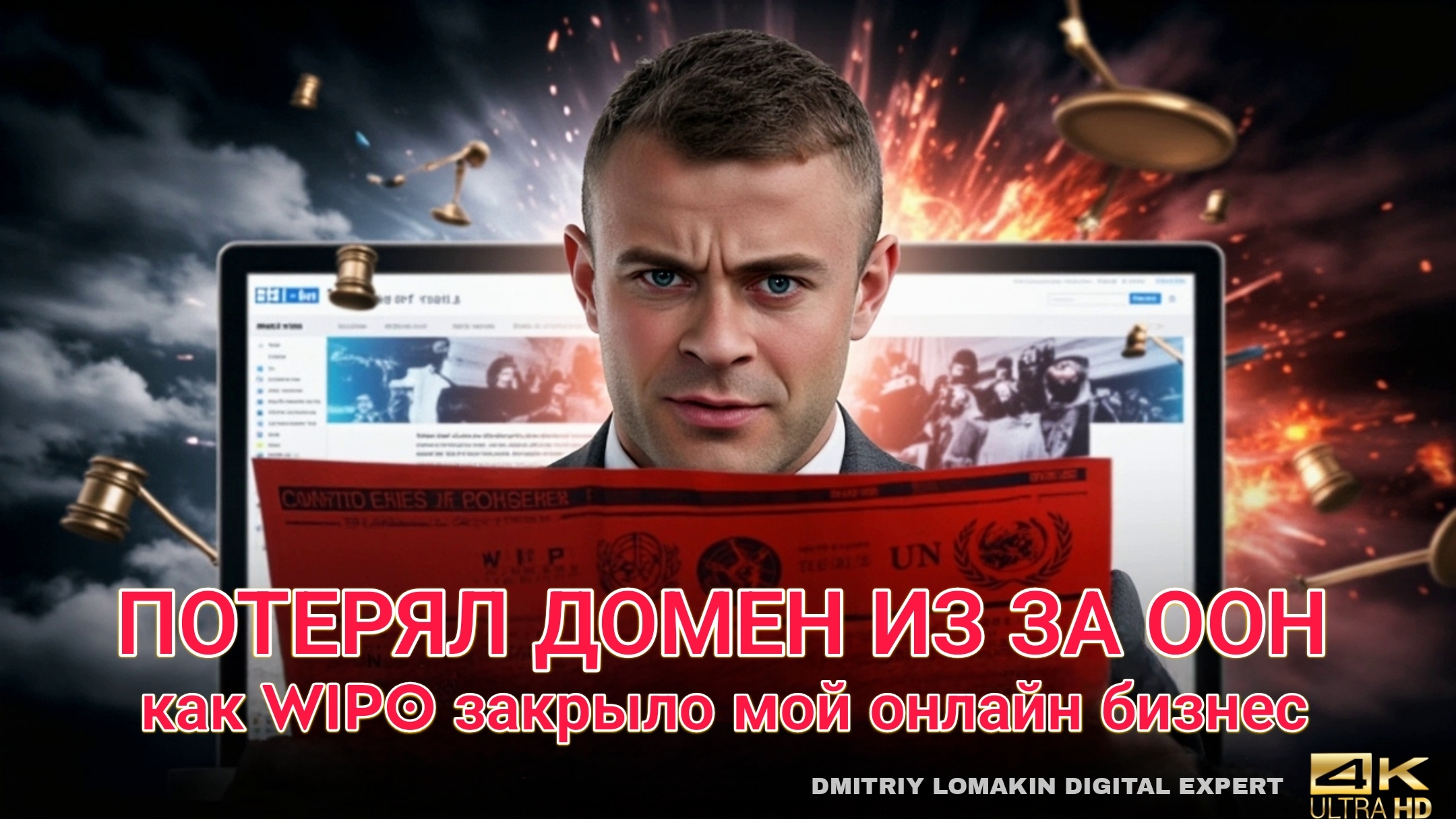 Как предприниматель потерял домен через ВОИС ООН