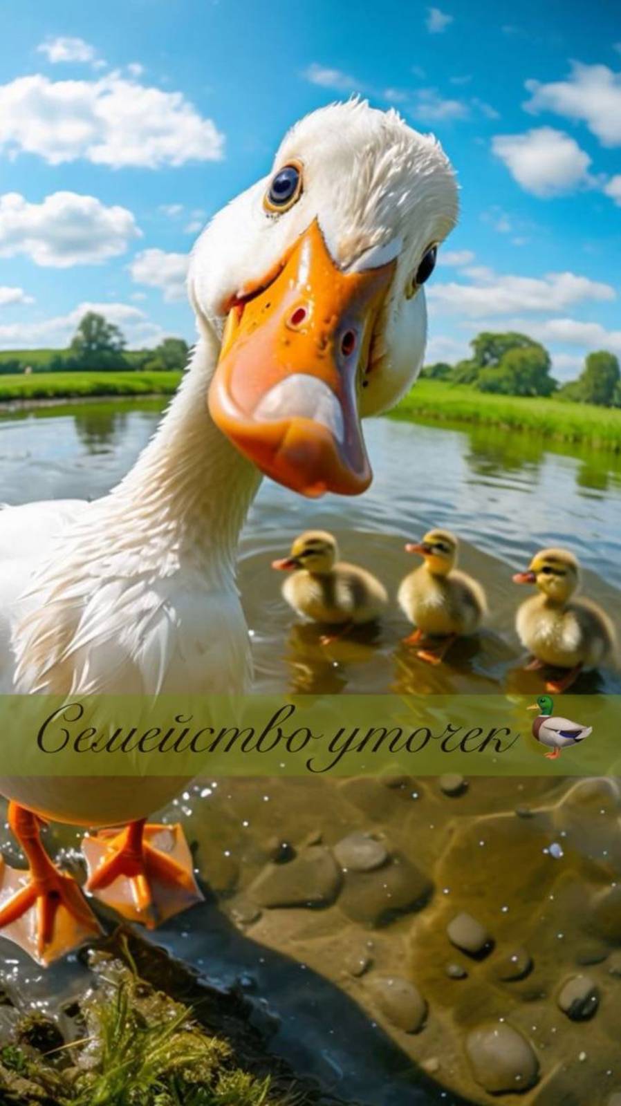 Семейство уточек 🦆