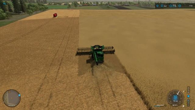 Farming Simulator 2022: Карта Красилівка. John Deere X9 1100 Уборка поля