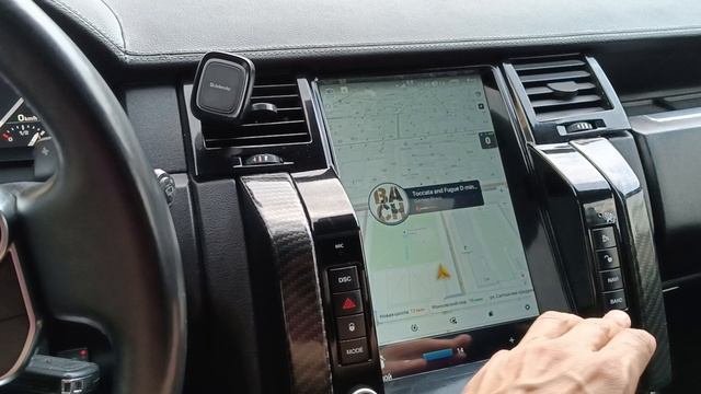 Запуск двигателя, работа приборки и магнитолы