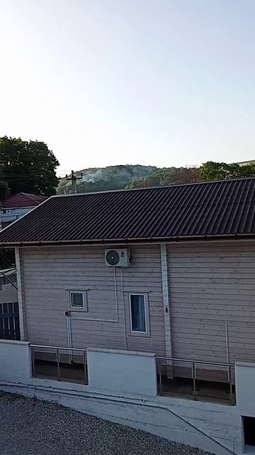 Вид из гостиницы.