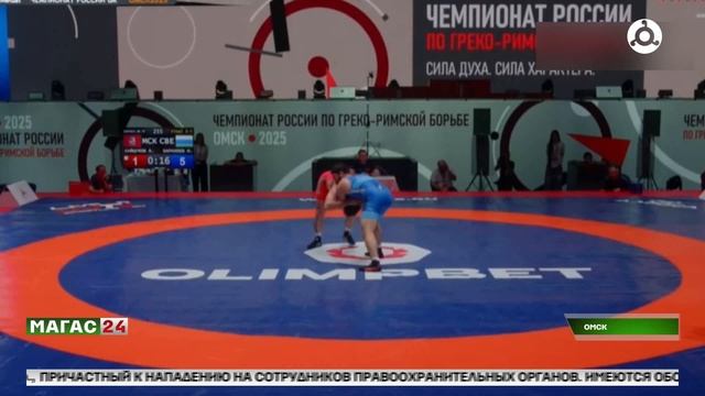 Адлан Амриев и Исмаил Барахоев стали призерами чемпионата России по греко-римской борьбе в Омске