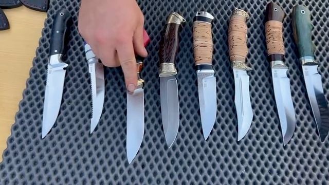 Новая подборка ножей из разных сталей по сниженным ценам