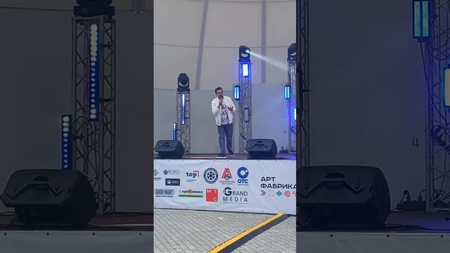 Андрей Картман на Фестивале современного городского искусства в Новосибирске