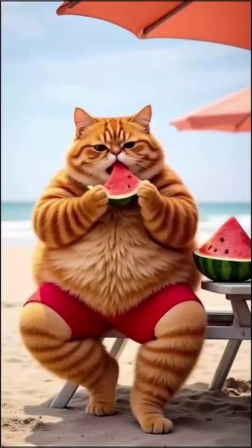 Котик на отдыхе