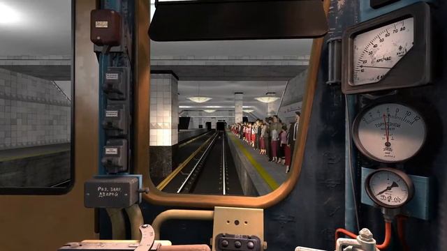 METROSTROI SUBWAY SIMULATOR / РЕАЛИСТИЧНЫЙ СИМУЛЯТОР МАШИНИСТА МЕТ