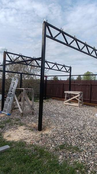 Навес 6х6 метров