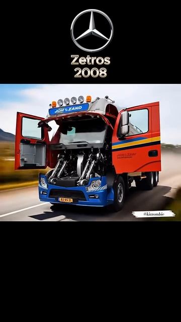 Mercedes-Benz Truck 2 (1989-2025) История трансформации автомобиля #Technoyarus