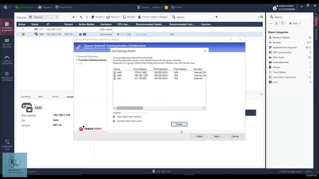 CCSA_Udemy_40_09. Adding Gateway (CP-1) to SMS