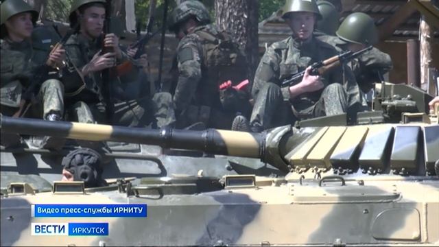 Учения курсантов военного учебного центра при ИРНИТУ провели в Иркутске