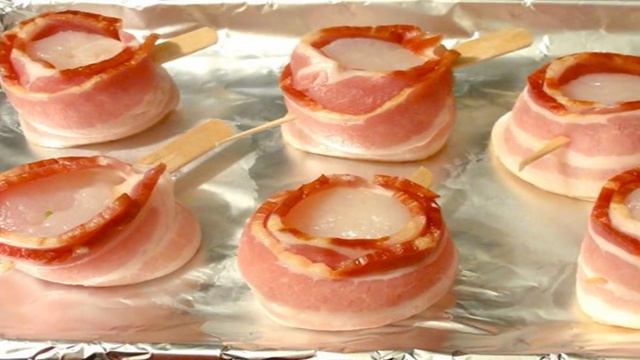 Гребешки под соусом