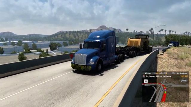 American Truck Simulator | Снято с помощью GeForce