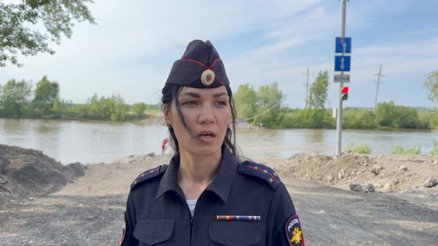 Комментарий полиции по наплавному мосту в Ачинске