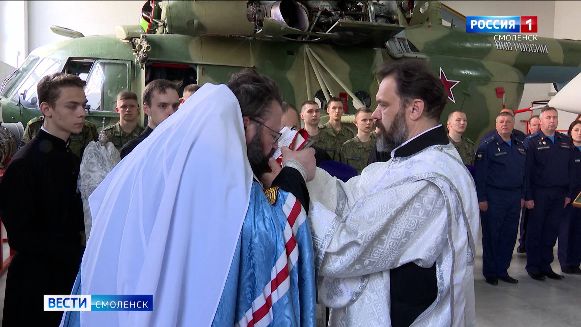 В Смоленске прошло освящение военной кафедры филиала МЭИ