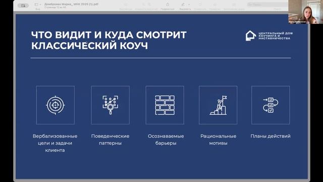 Мария Доброван, MCC ICF,  “За пределами видимого: интеграция системно-динамического..."