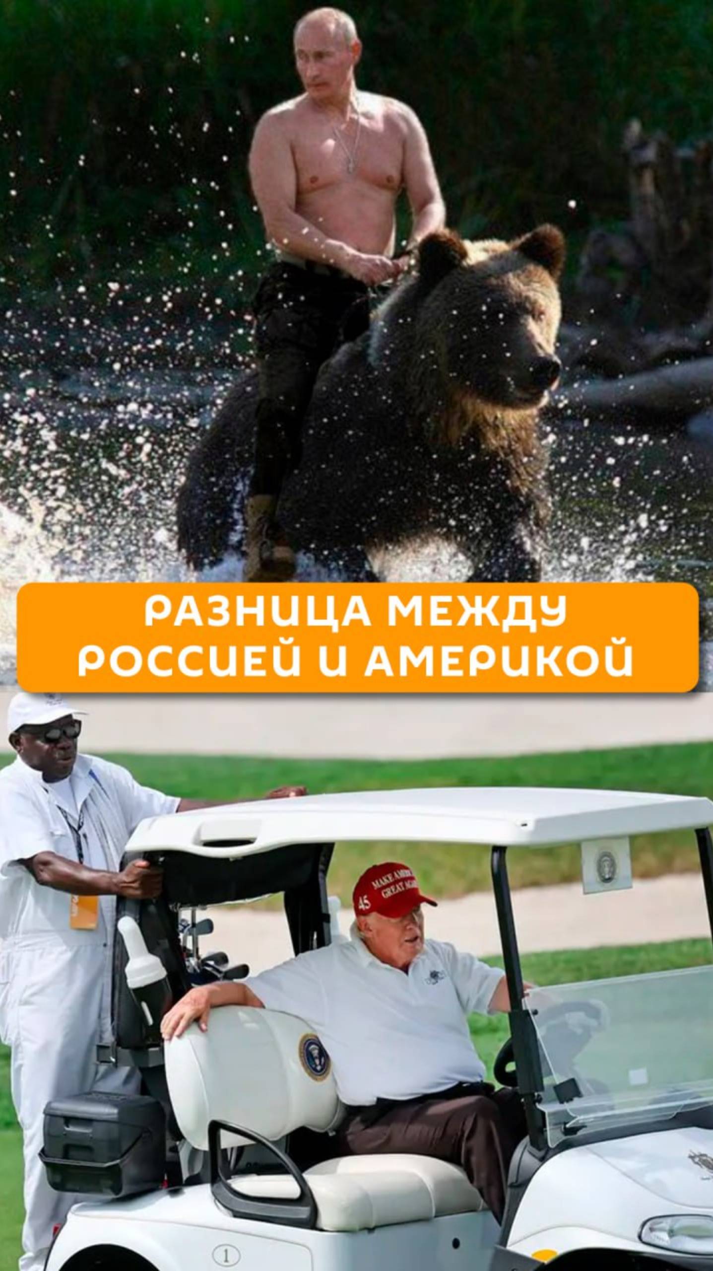 Разница между Россией и Америкой