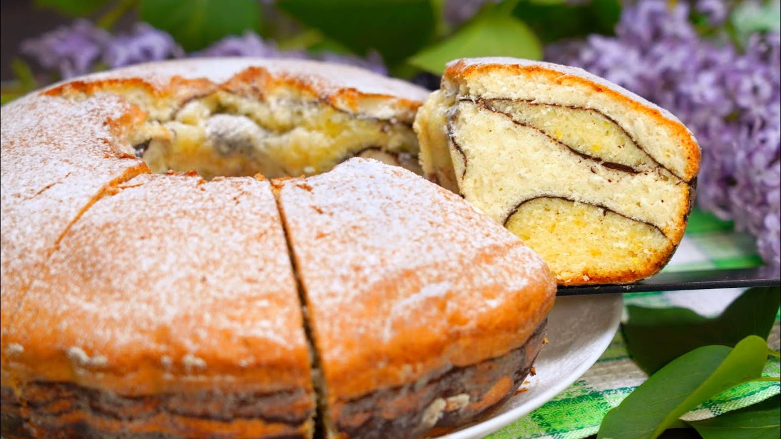 КЕКС ПИРОГ ЗАГАДКА Невероятно красивый и очень вкусный