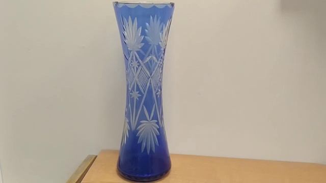ваза кобальт