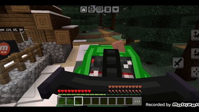 Я провел 24 часа в этой машине в Майнкрафте | ManeLego minecraft