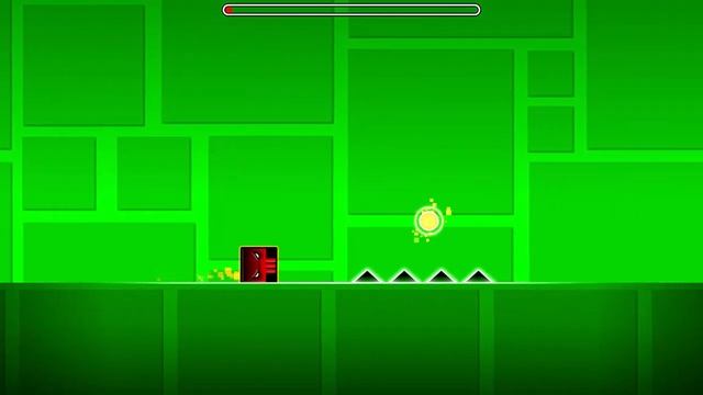 Прохождение Geometry Dash.#1 легкие уровни