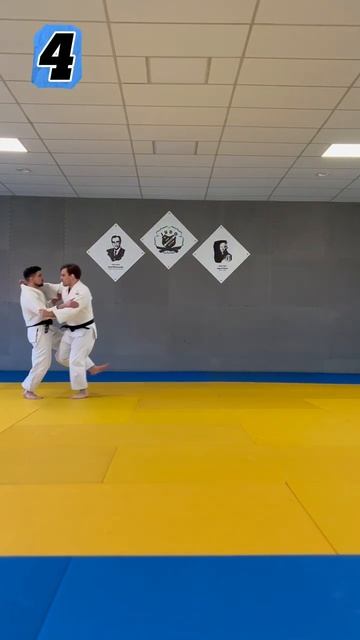 Renraku Waza -Kouchi-Gari & Ouchi-Gari Combination #judo #kouchigari #ouchigari