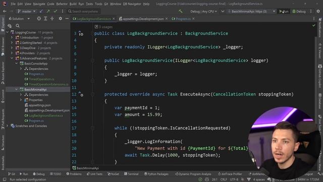 39. Changing the log level during runtime