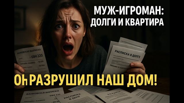 😱💸Узнала Про Его Долги,🤫 И Мой Мир Рухнул В Одно Мгновение! Муж Оказался Игроманом!