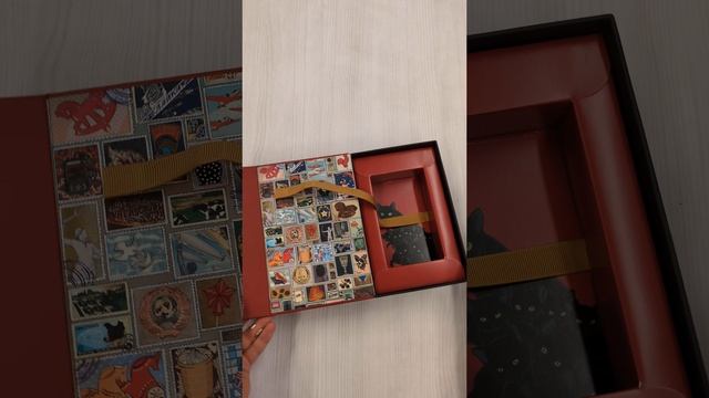 Таро черного кота Эксклюзивная колода в подарочной коробке с обрезом черной фольгой