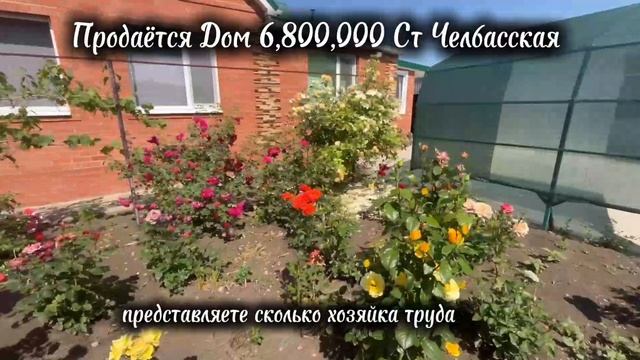 ПРОДАЁТСЯ ДОМ 6,800,000 СТ ЧЕЛБАССКАЯ КАНЕВСКОЙ РАЙОН КРАСНАДАРСКИЙ КРАЙ, ПЕРЕЕЗД НА КУБАНЬ