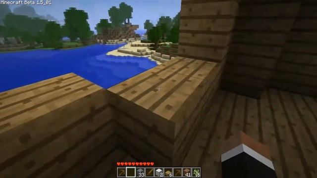 Играем в MineCraft Beta 1.5 (#4)