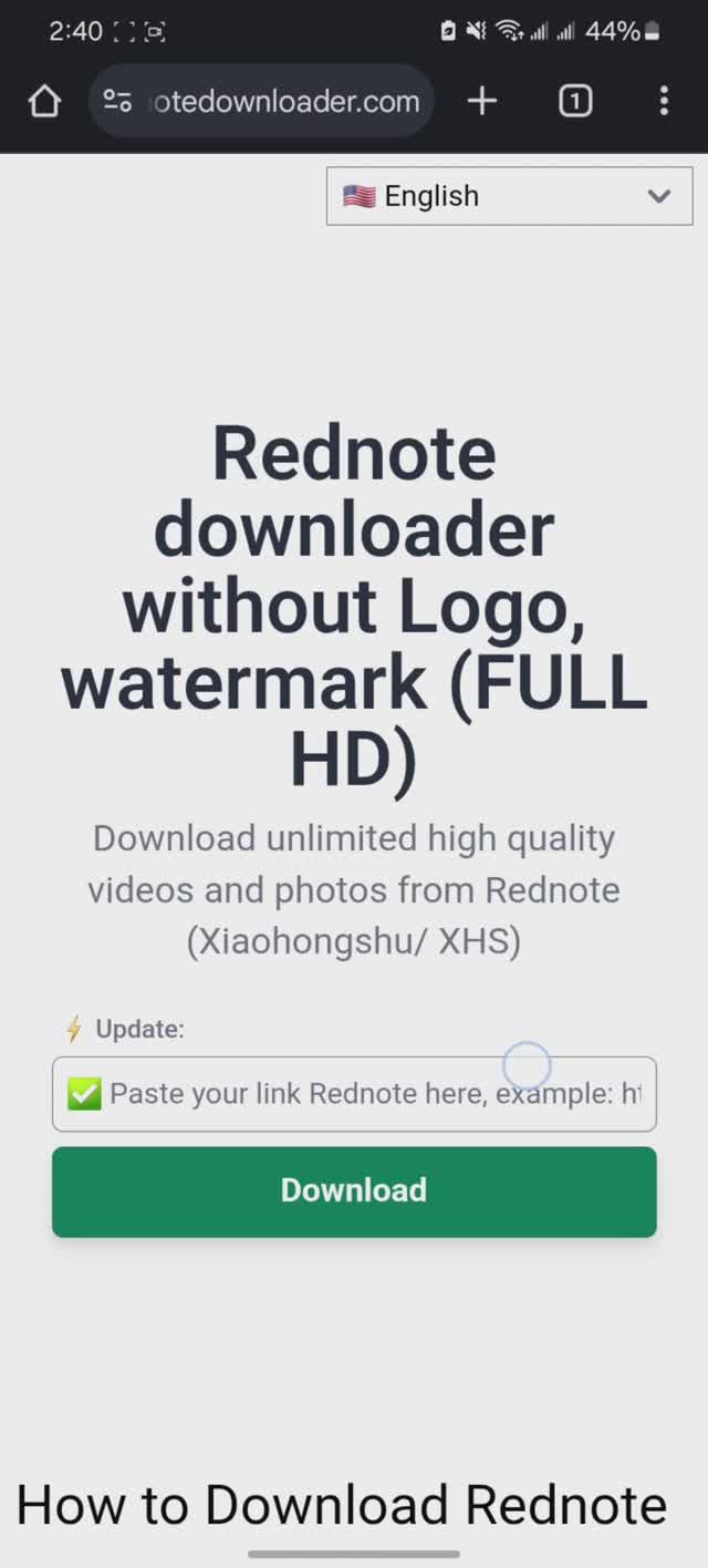 Download Rednote Videos on Android - Easy Rednote Downloader Guide