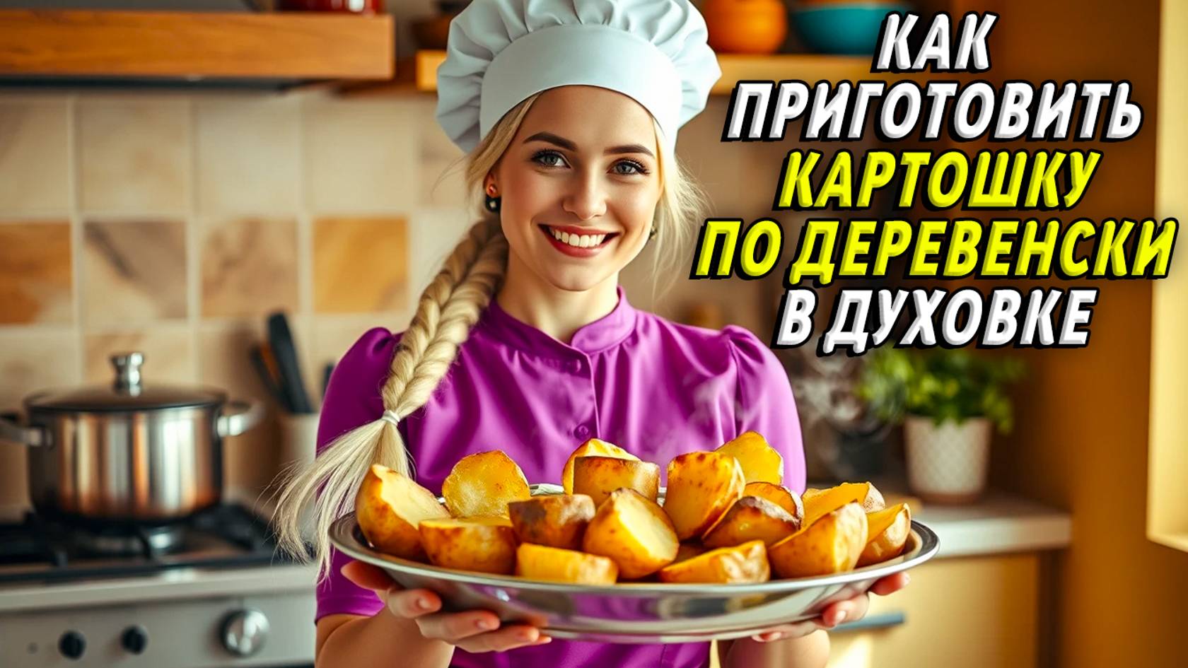 Как приготовить картошку по деревенски в духовке