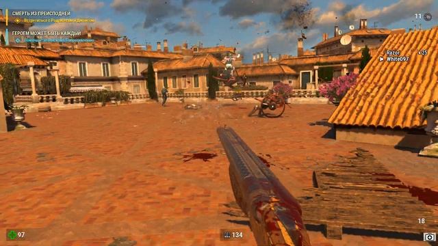 Serious Sam 4 с другом смерть из преисподней