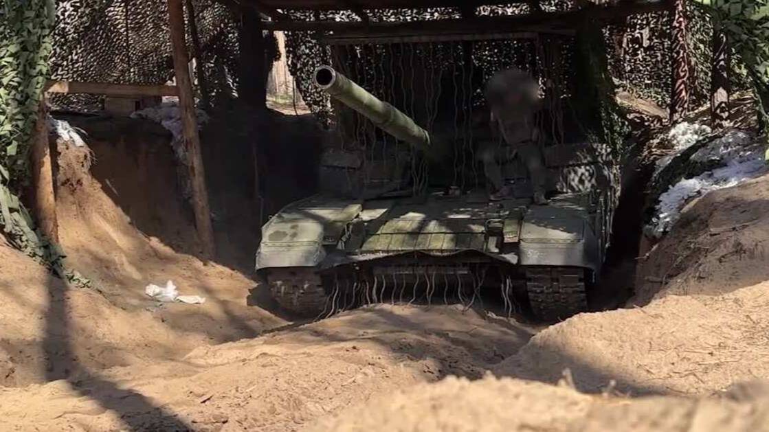 Танк Т-90М уничтожил скопление боевиков ВСУ на краснолиманском направлении