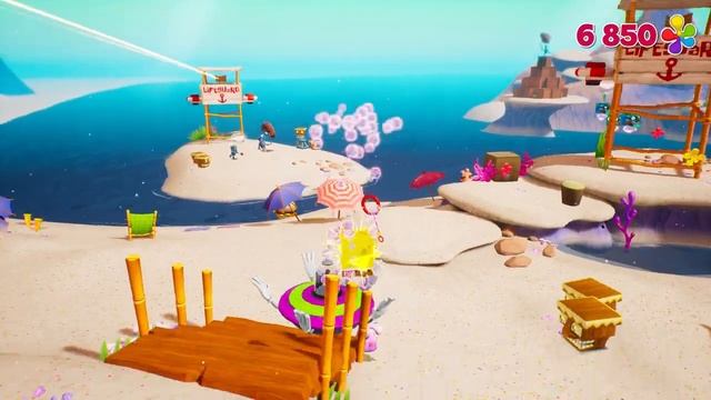 Прохождение Игры SpongeBob SquarePants Battle for Bikini Bottom - Союзники в Ночи: Объединяя Силы